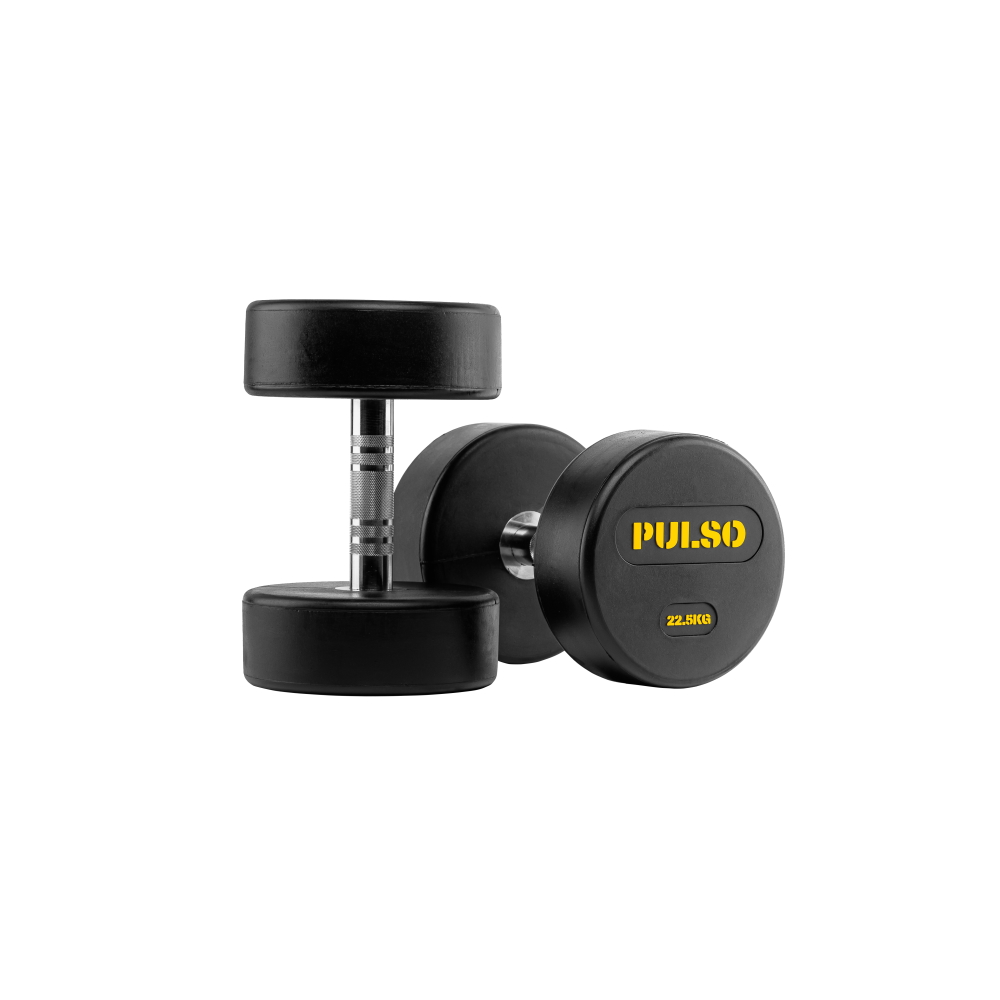 RAD22.5 Rubber dumbbell 22.5 kg